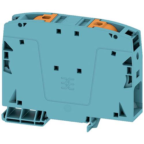 Weidmüller 2663260000 Durchgangsreihenklemme Steckanschluss Blau 5 St.