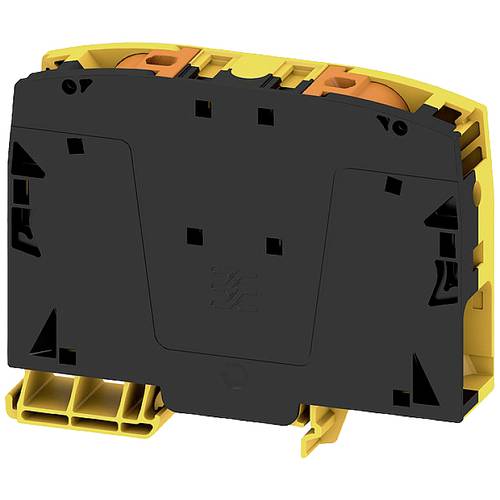 Weidmüller 2663270000 Durchgangsreihenklemme Steckanschluss Schwarz 5 St.