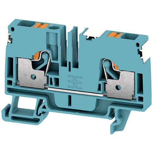 Weidmüller 2674880000 Durchgangsreihenklemme Push-In-Klemme, Steckanschluss Blau 50 St.