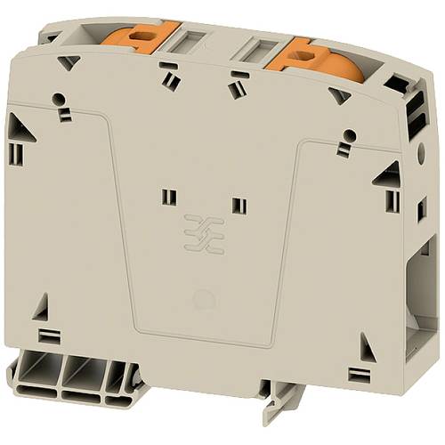 Weidmüller 2694060000 Durchgangsreihenklemme Steckanschluss Beige 5 St.