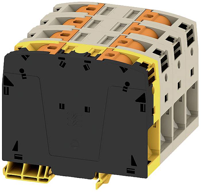 Weidmüller 2694130000 Durchgangsreihenklemme Steckanschluss Beige 1 St.