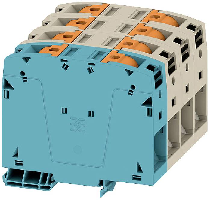 Weidmüller 2694120000 Durchgangsreihenklemme Steckanschluss Beige 1 St.