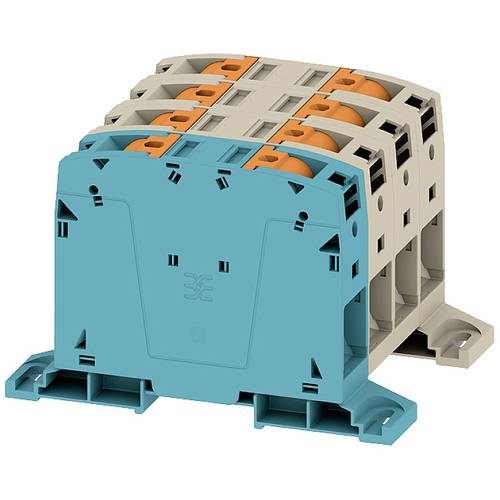 Weidmüller 2694200000 Durchgangsreihenklemme Steckanschluss Beige 1 St.