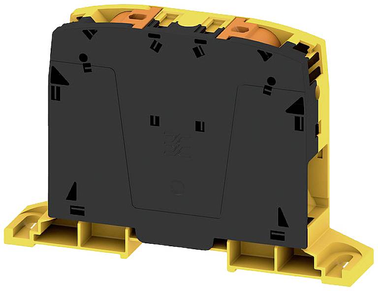 Weidmüller 2694170000 Durchgangsreihenklemme Steckanschluss Schwarz 5 St.