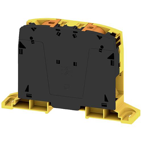 Weidmüller 2694170000 Durchgangsreihenklemme Steckanschluss Schwarz 5 St.