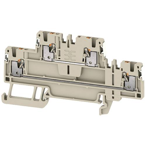 Weidmüller 2675060000 Mehrstockklemme Push-In-Klemme, Steckanschluss Dunkelbeige 50 St.