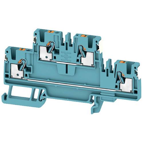Weidmüller 2675120000 Durchgangsreihenklemme Push-In-Klemme, Steckanschluss Blau 50 St.