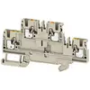 Weidmüller 2675130000 Durchgangsreihenklemme 5.1 mm Push-In-Klemme, Steckanschluss Dunkelbeige 50 St. Piece