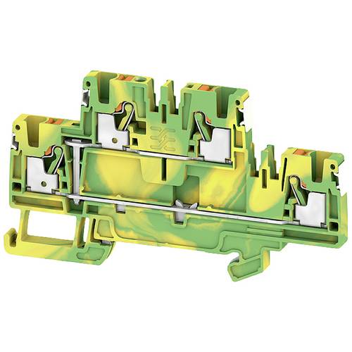 Weidmüller 2675150000 Schutzleiterklemme Steckanschluss Grün-Gelb 50 St.
