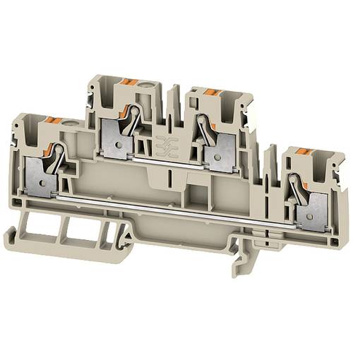 Weidmüller 2675160000 Mehrstockklemme Push-In-Klemme, Steckanschluss Dunkelbeige 50 St.