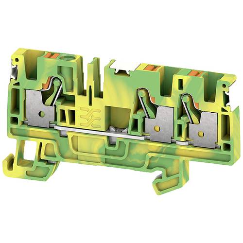 Weidmüller 2674830000 Schutzleiterklemme Steckanschluss Grün-Gelb 50 St.