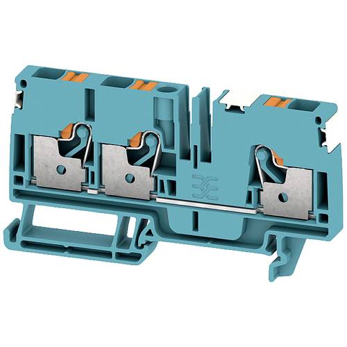Weidmüller 2674920000 Durchgangsreihenklemme Push-In-Klemme, Steckanschluss Blau 50 St.