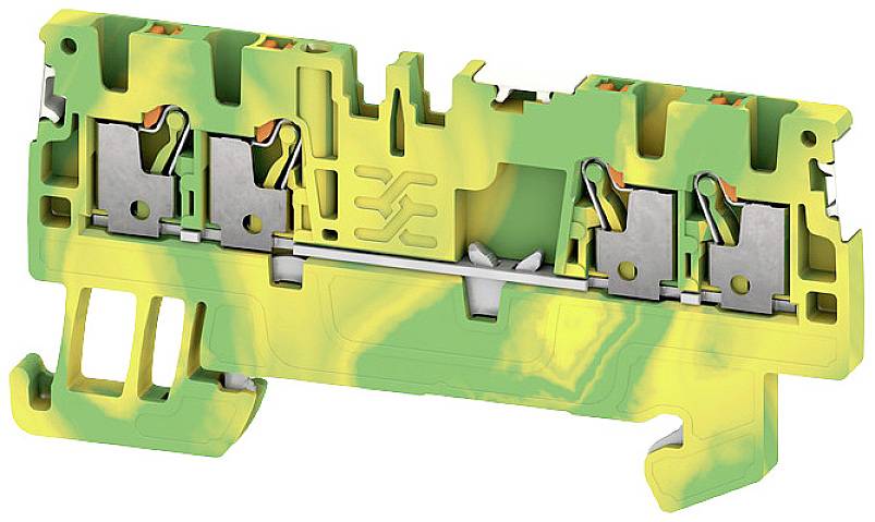 Weidmüller 2674680000 Schutzleiterklemme Steckanschluss Grün-Gelb 50 St.