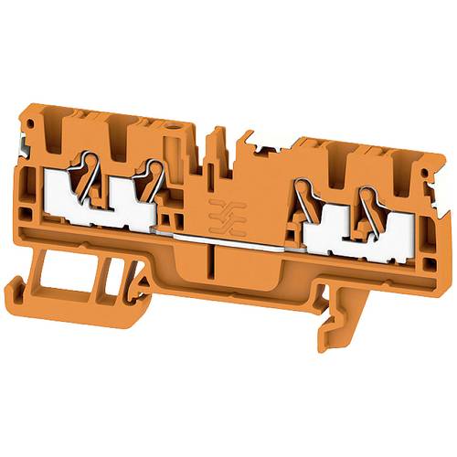 Weidmüller 2799160000 Durchgangsreihenklemme Push-In-Klemme, Steckanschluss Orange 100 St.