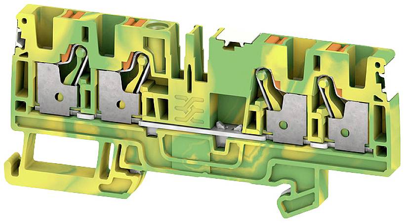 Weidmüller 2674860000 Schutzleiterklemme Steckanschluss Grün-Gelb 50 St.