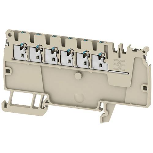 Thumbnail - Weidmüller 2675360000 Verteiler-Reihenklemme Push-In-Klemme, Steckanschluss Dunkelbeige 50 St.
