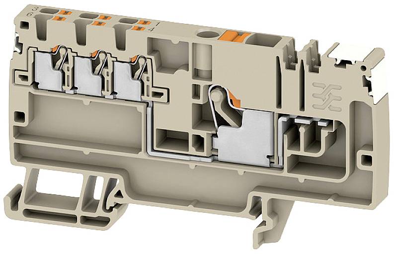 Weidmüller 2675400000 Verteiler-Reihenklemme Steckanschluss Beige 20 St.