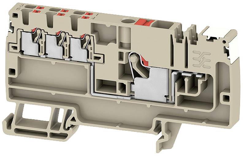 Weidmüller 2675390000 Verteiler-Reihenklemme Steckanschluss Beige 20 St.
