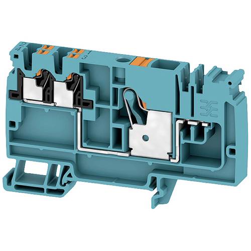 Weidmüller 2522850000 Verteiler-Reihenklemme Steckanschluss Blau 20 St.