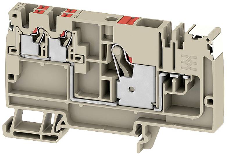 Weidmüller 2675500000 Verteiler-Reihenklemme Steckanschluss Beige 20 St.