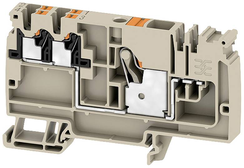Weidmüller 2503890000 Verteiler-Reihenklemme Steckanschluss Beige 20 St.