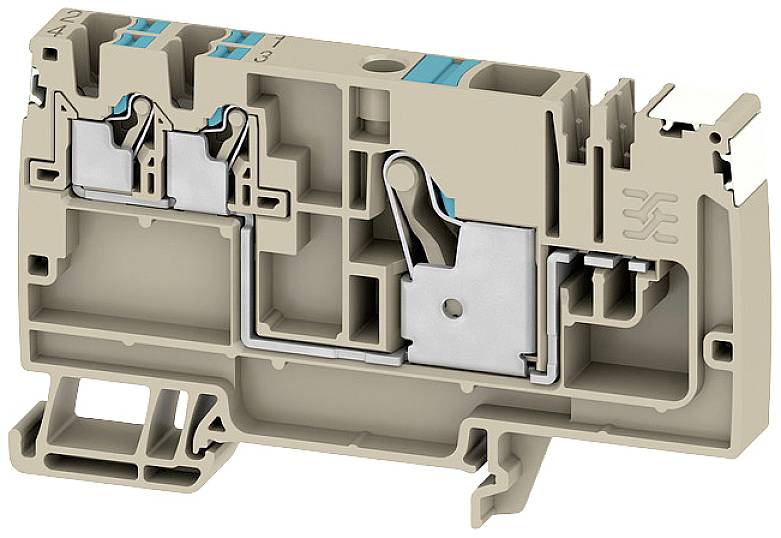 Weidmüller 2675530000 Verteiler-Reihenklemme Steckanschluss Beige 20 St.