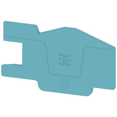 Weidmüller 2668790000 Abschlussplatte Blau 20 St.