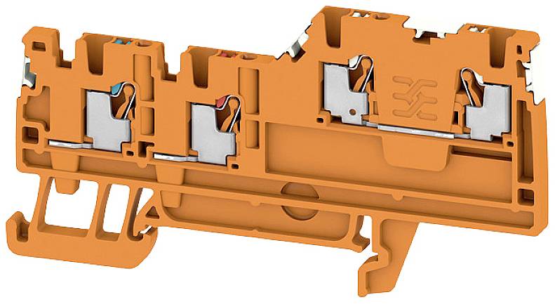 Weidmüller 2675630000 Initiatoren-/Aktorenklemme Steckanschluss Orange 100 St.