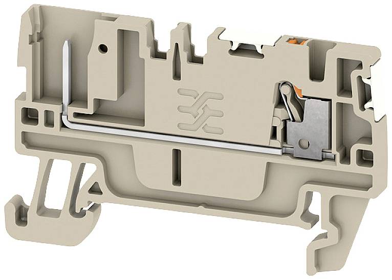 Weidmüller 2675680000 Durchgangsreihenklemme Push-In-Klemme, Steckanschluss Dunkelbeige 50 St.