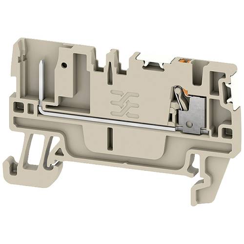 Weidmüller 2675680000 Durchgangsreihenklemme Push-In-Klemme, Steckanschluss Dunkelbeige 50 St.
