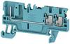 Weidmüller 2675720000 Durchgangsreihenklemme Push-In-Klemme, Steckanschluss Blau 50 St.