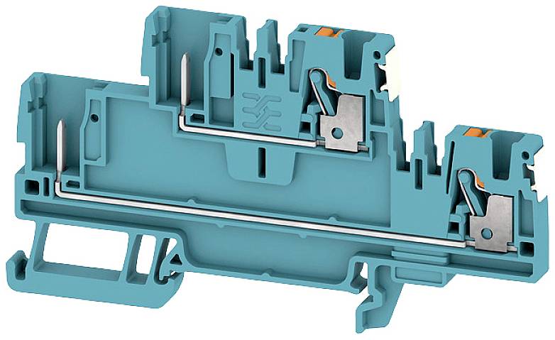 Weidmüller 2675920000 Durchgangsreihenklemme Steckanschluss Blau 50 St.