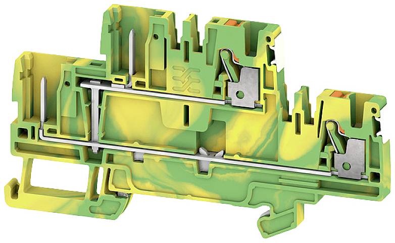 Weidmüller 2675940000 Schutzleiterklemme Steckanschluss Grün-Gelb 50 St.
