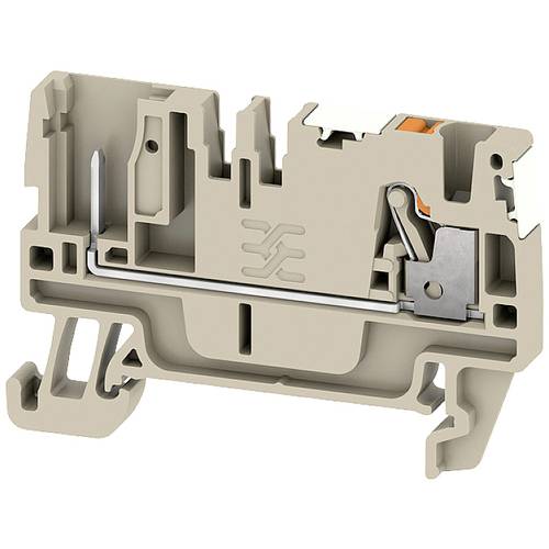 Weidmüller 2675820000 Durchgangsreihenklemme Push-In-Klemme, Steckanschluss Dunkelbeige 100 St.