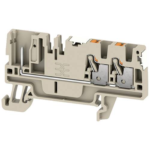 Weidmüller 2675850000 Durchgangsreihenklemme Push-In-Klemme, Steckanschluss Dunkelbeige 50 St.