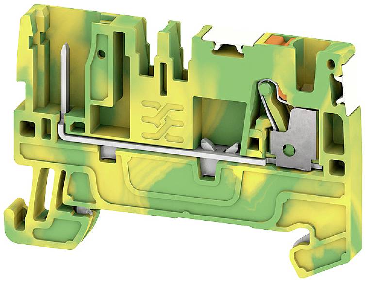 Weidmüller 2675840000 Morsetto per cavo di terra morsetto Push-In, Connettore Verde-Giallo 50 pz.