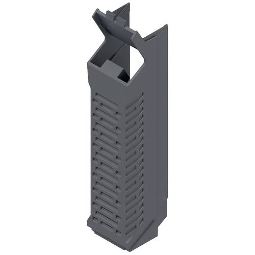 Weidmüller CH20M22 S PSCSC GGY 2019 Hutschienen-Gehäuse Seitenteil geschlossen, mit Lüftungsschlitze, für Hutschienenmon...