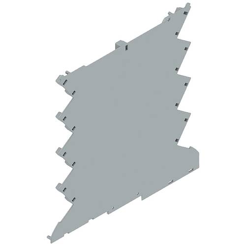 Weidmüller CH20M6 BC 4P-4P BUS TGY 1 1293806 Hutschienen-Gehäuse Abdeckung geschlossen, für Hutschienenmontage 5.2 x 107...