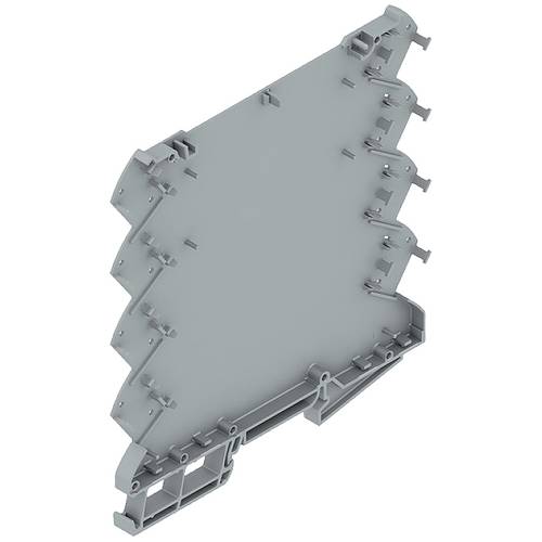 Weidmüller CH20M6 BP 4P-4P TGY LF 1 1293806 Hutschienen-Gehäuse Basiselement geschlossen, für Hutschienenmontage 6.1 x 1...