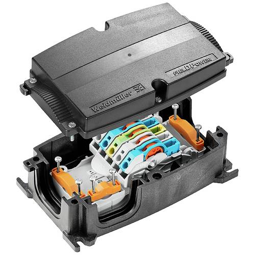 Thumbnail - Weidmüller 1440920000 FP BOX DC Verteiler-Box flexibel: 2.5-6 mm² starr: -6 mm² 1 St. Schwarz