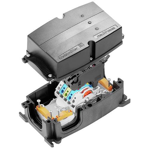Weidmüller 8000007924 FP BOX FUSE DC Verteiler-Box flexibel: 2.5-6 mm² starr: -6 mm² 1 St. Schwarz