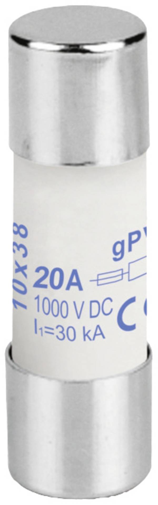 Weidmüller 2827980000 FUSE 10X38 20A 1000 VDC GPV S Feinsicherung  20 A   Inhalt 1 St.