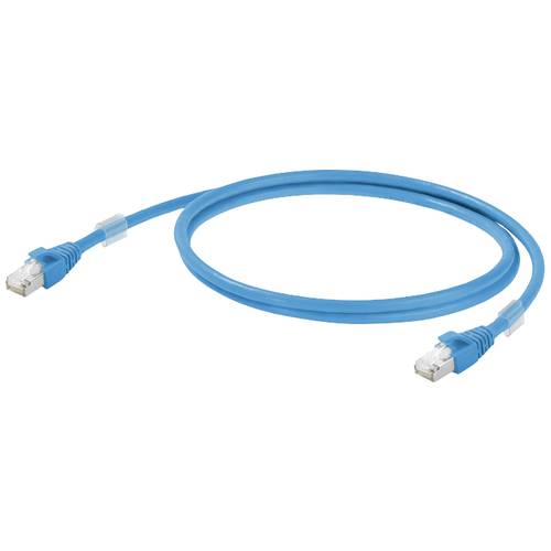 Thumbnail - Weidmüller 1165900050 RJ45 Netzwerkkabel, Patchkabel CAT 6a S/FTP 5.00 m Blau 1 St.