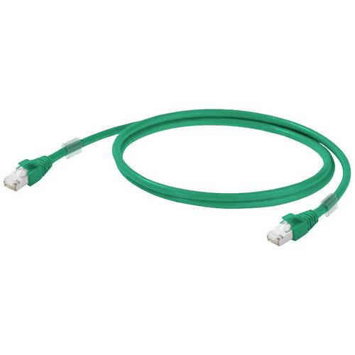 Thumbnail - Weidmüller 1251590025 RJ45 Netzwerkkabel, Patchkabel CAT 6a S/FTP 2.50 m Grün 1 St.