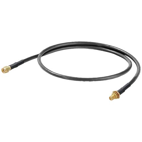 Weidmüller Antennen Anschlusskabel 1.00 m Schwarz UV-Beständig