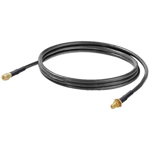Weidmüller Antennen Anschlusskabel 3.00 m Schwarz UV-Beständig