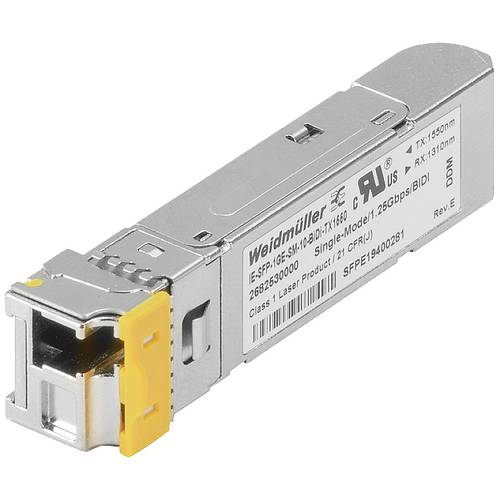 Weidmüller 2682520000 IE-SFP-1GE-SM-10-BIDI-TX1310 SFP+ Transceiver-Modul 1000 MBit/s 10 km Modultyp LC