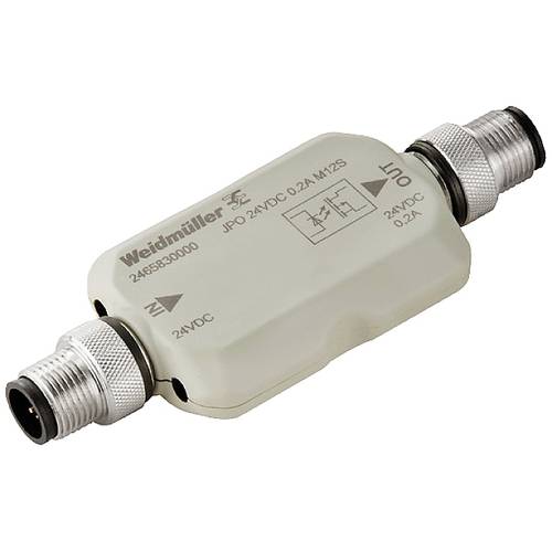 Weidmüller JPO 24VDC 0.2A M12S 2465830000 Buskoppler