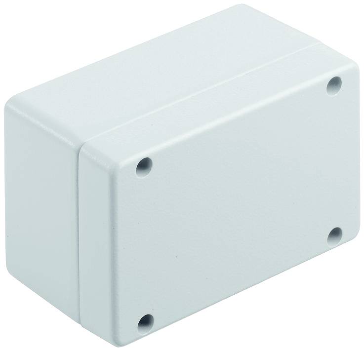 Weidmüller KLIPPON K4 RAL7001 9529190000 Wand-Gehäuse 130 x 82 x 72 Aluminium pulverbeschichtet Grau 1 St.