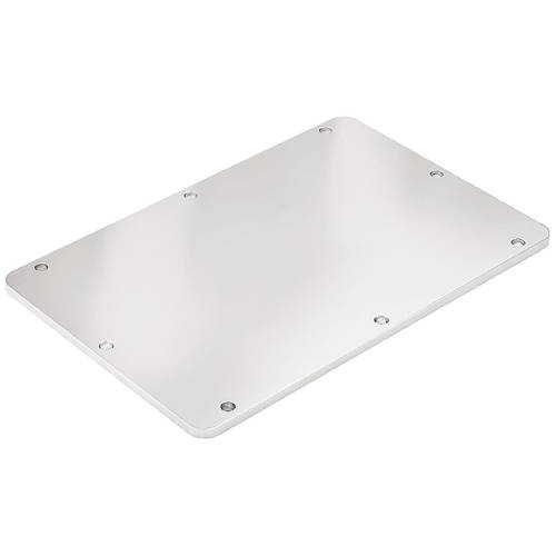 Thumbnail - Weidmüller KTB GP 453820 CD S4 6MM Flanschplatte (L x B x H) 6 x 167 x 402 mm Stahl nicht rostend 1 St.